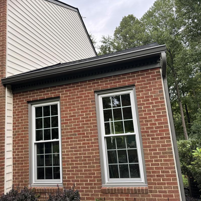 6-inch seamless gutters and downspouts installation 6-inch seamless gutters and downspouts installation