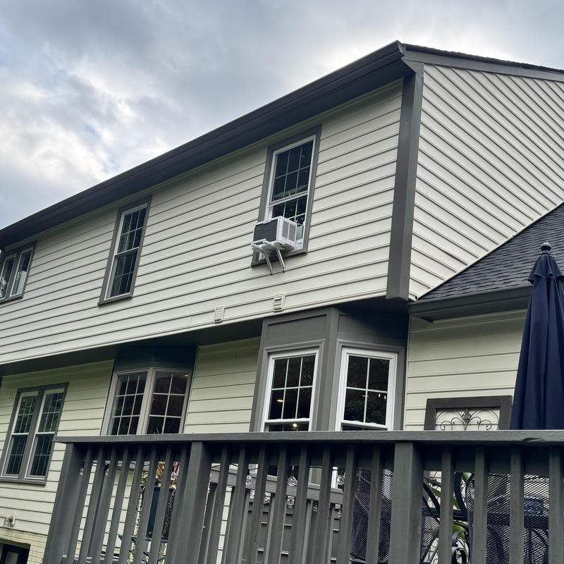 6 inch seamless gutter system with trim coil installation 6 inch seamless gutter system with trim coil installation