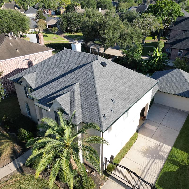 Tamko Titan XT roof with Antique Slate shingles