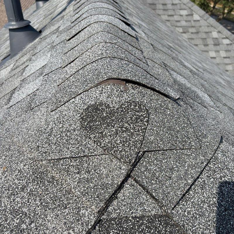 Tamko Titan XT roof shingles in Antique Slate
