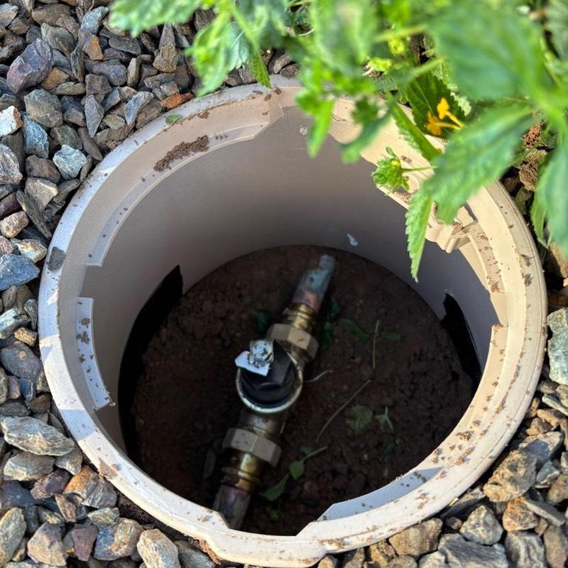 Steadfast water softener brine tank and salt regeneration check-in photo