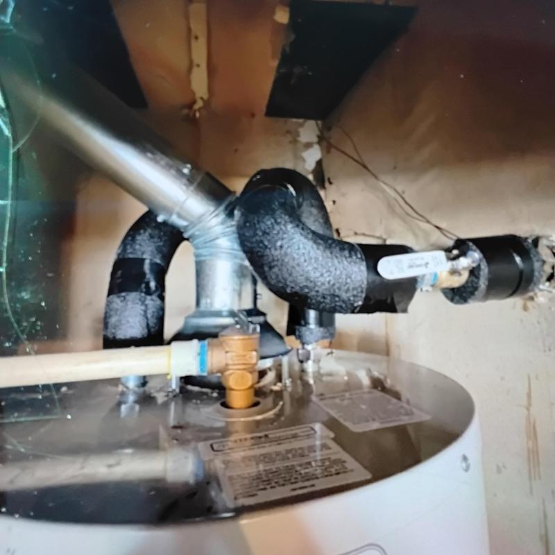 50 gallon gas water heater with insulation wraps