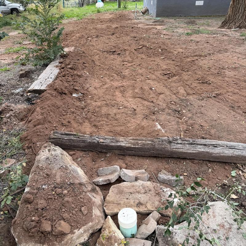Main sewer line clean out with pipe and dirt work Main sewer line clean out with pipe and dirt work