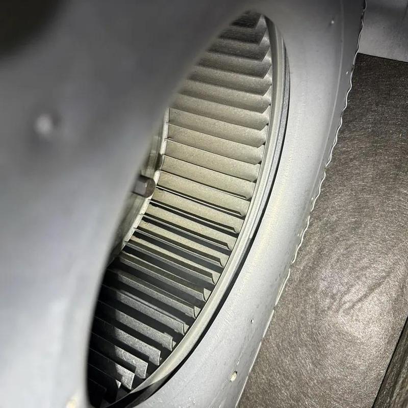 HVAC blower wheel inside metal casing in LINCOLNTON, NC