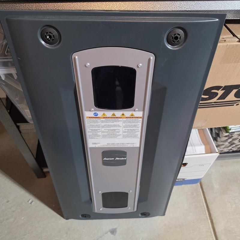 American Standard furnace control panel cover American Standard furnace control panel cover