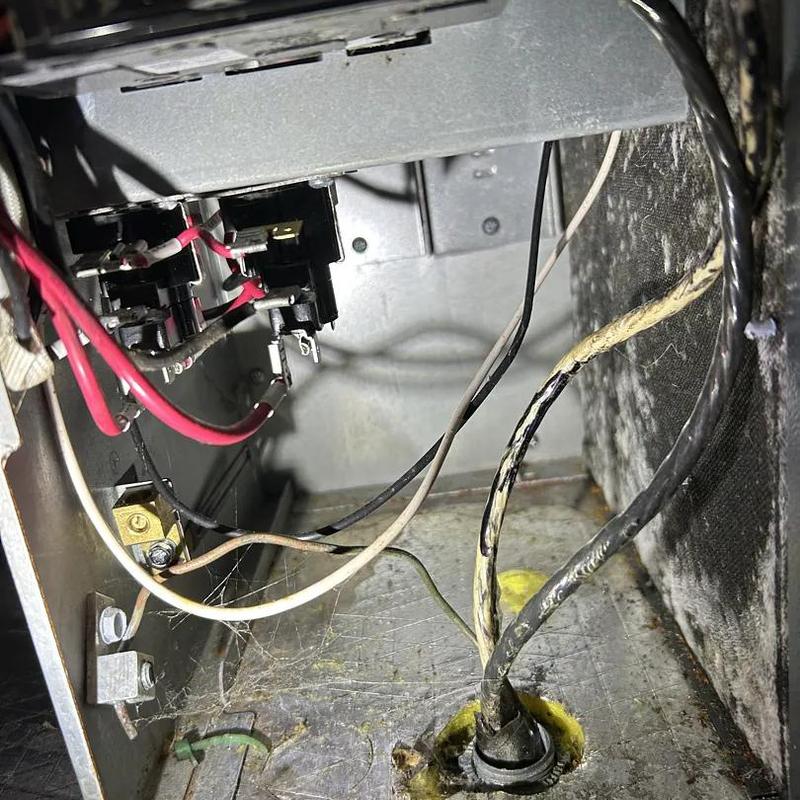 Furnace electrical wiring and control components maintenance Furnace electrical wiring and control components maintenance