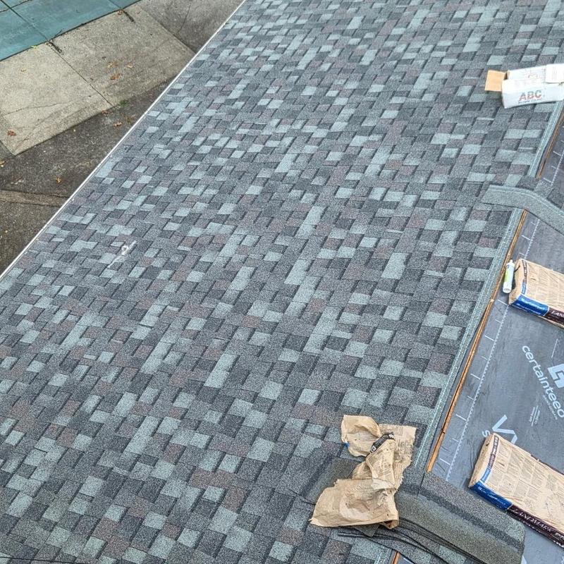 CertainTeed Landmark Pro 50-year shingle roof installation CertainTeed Landmark Pro 50-year shingle roof installation