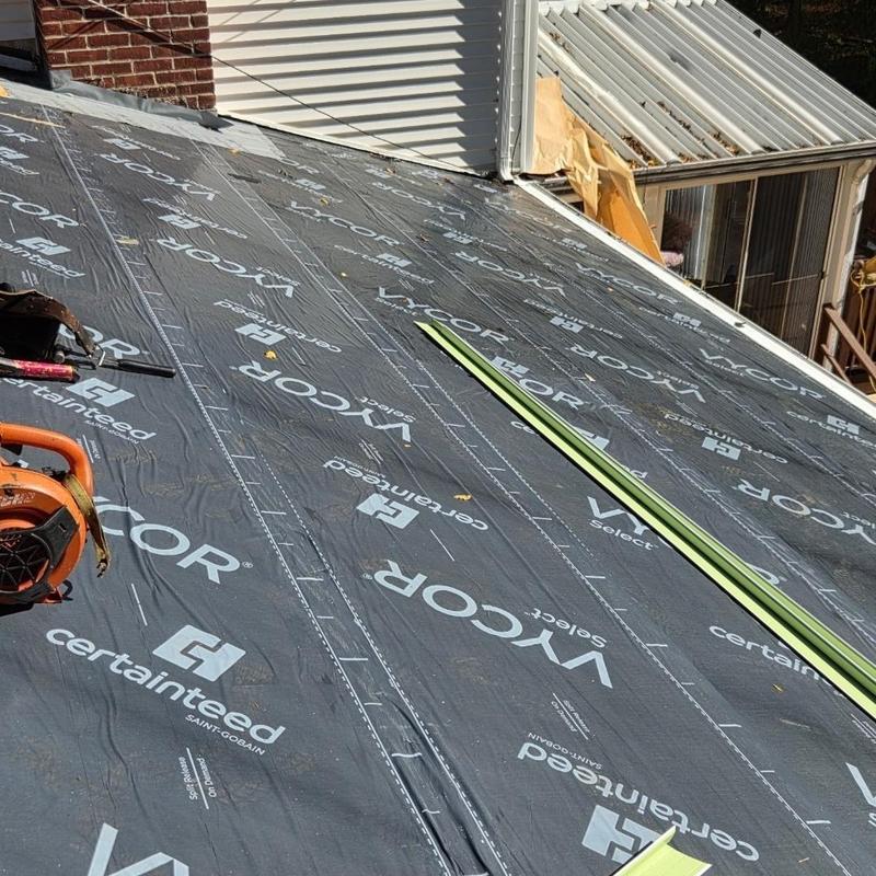 Ice and Water Shield Roofing Underlayment Installation Ice and Water Shield Roofing Underlayment Installation