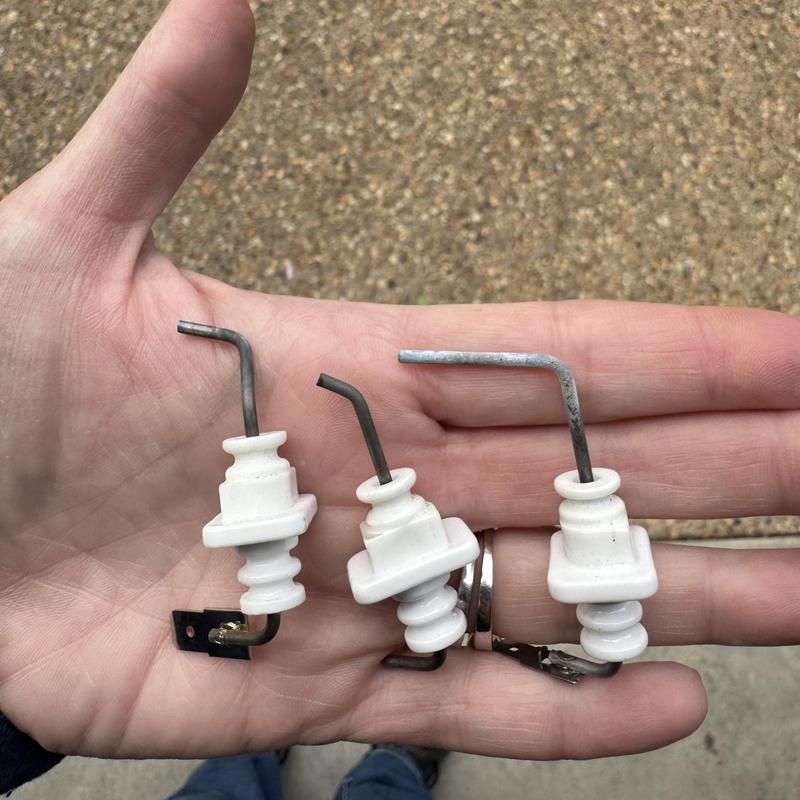 Rheem tankless water heater flame rod and ignitor sensors Rheem tankless water heater flame rod and ignitor sensors