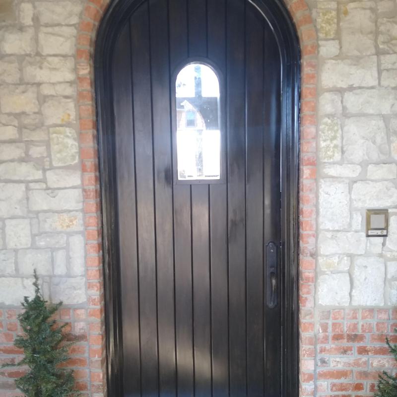 Garage Door Staining In Fort Worth And Arlington Tx